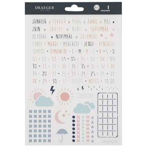 Diario Decorazione Stencil 15 X 21 Cm - Calendario - Foto 1