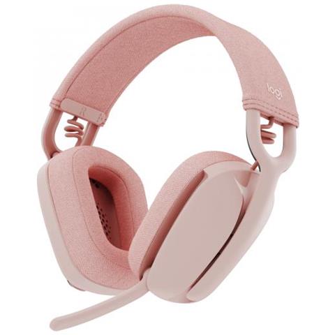 Cuffie ZONE VIBE 100 con Microfono Connessione Bluetooth Eliminazione del Rumore Colore Rosa - Foto 1