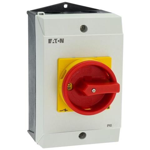 Eaton P1-25/i2/svb /hi11 Interruttore Elettrico Interruttore Di Commutazione 3p Rosso, Bianco, Giallo - Foto 3