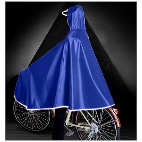 Poncho Antipioggia Impermeabile Per Bici Rosso - Foto 2