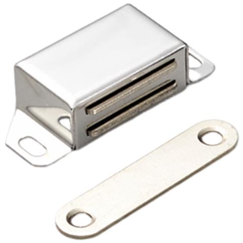 Aspirazione Per Armadio Da 10 Pezzi Con Potente Magnete Di Grandi Dimensioni Silver - Foto 4