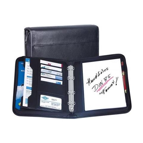 Wedo 58 1501 Cartella A5 Pelle Nero - Foto 6