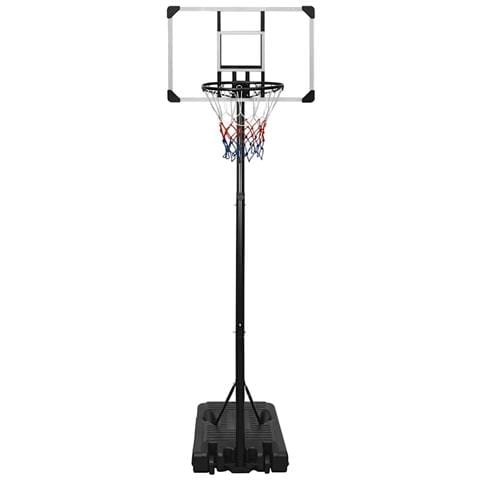 Supporto Per Pallacanestro Trasparente 235-305 Cm Policarbonato - Foto 2