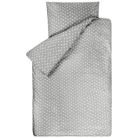 Biancheria Da Letto Stelle Grigio 135 X 200 - Foto 1