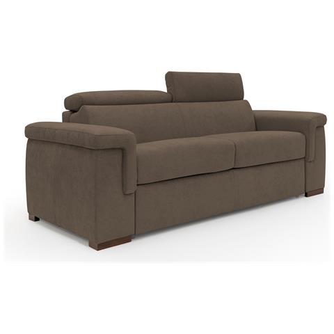 Giunone Divano Letto Alto 18 Cm. Impermeabile T02 Marrone - Foto 1