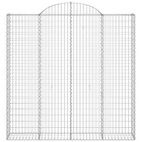Cesto Gabbione Ad Arco 200x30x200/220 Cm Ferro Zincato - Foto 2