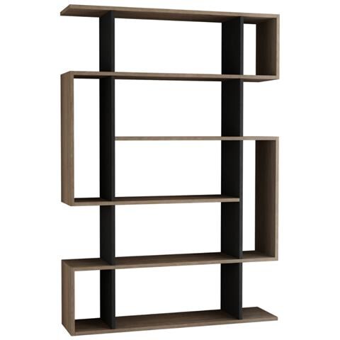 Kirja Scaffalatura In Legno E Antracite - Foto 1