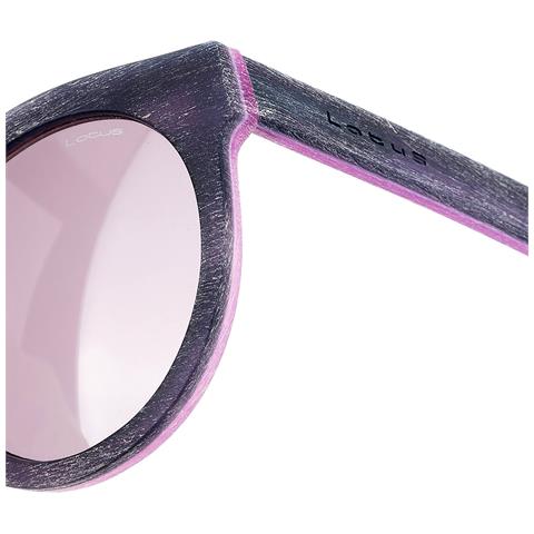 Occhiale Da Sole In Acetato Dalla Forma Ovale L8023 Unisex - Foto 2