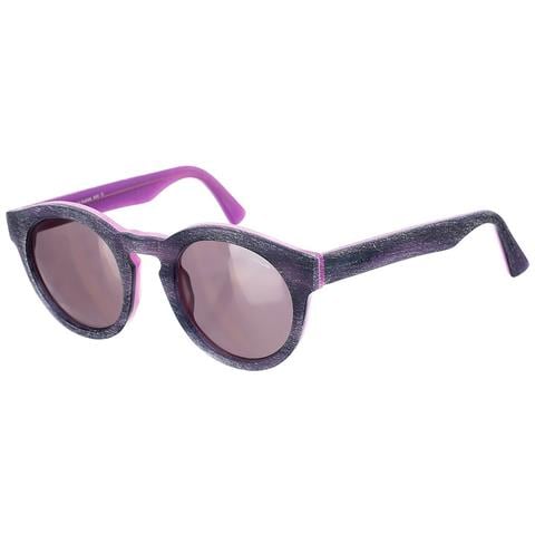 Occhiale Da Sole In Acetato Dalla Forma Ovale L8023 Unisex - Foto 1