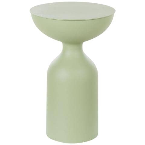 Set Di 2 Tavolini Cota /tenjo Metallo Verde Chiaro - Foto 2