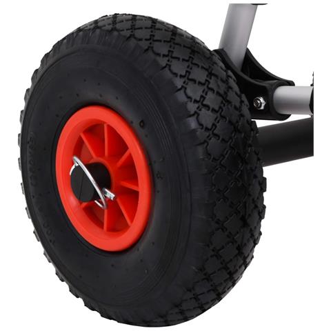 Carrello Per Kayak Pieghevole 45 Kg In Alluminio - Foto 2