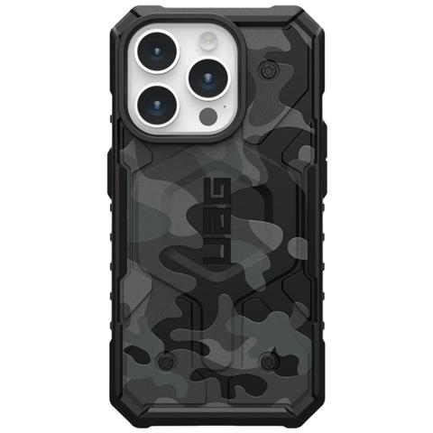 114283114061 custodia per cellulare 15,5 cm (6.1") Cover Nero, Mimetico, Grigio - Foto 1