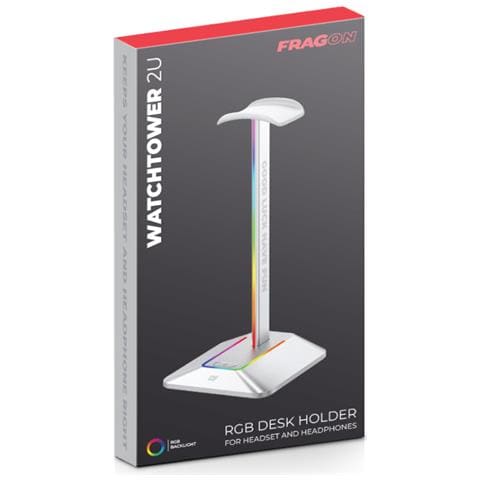 Watchtower 2u Rgb Supporto Per Cuffie E Auricolari (argento) - Foto 2