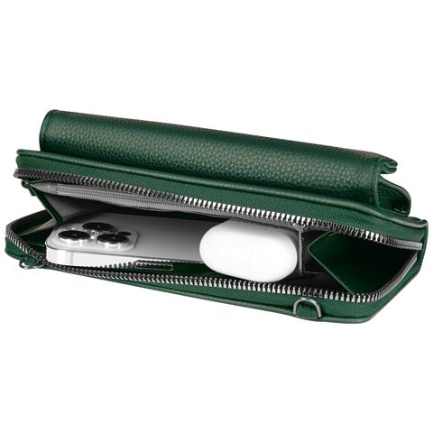 Borsa A Tracolla Multiscomparto Cute In Pelle, Rosa - Foto 2