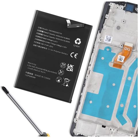 Batteria Interna Per Honor 70 Lite, X7 E X6 Capacità 5000mah - Foto 2