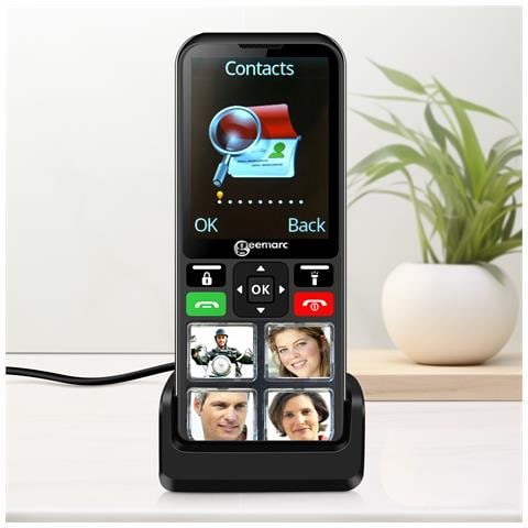 Telefono Cellulare 4g Per Senior Cl8000 - Tasti Sos E Scelta Rapida, Nero - Foto 2