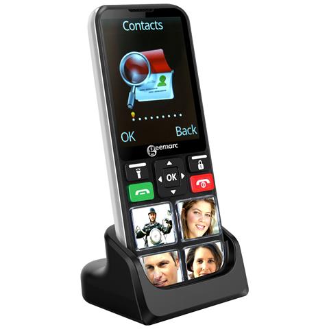 Telefono Cellulare 4g Per Senior Cl8000 - Tasti Sos E Scelta Rapida, Nero - Foto 1