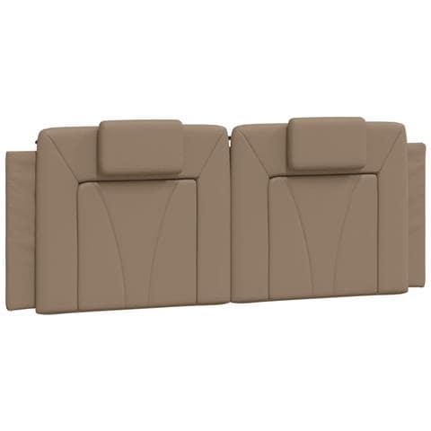 Cuscino Testiera Cappuccino 120 Cm In Similpelle - Foto 2