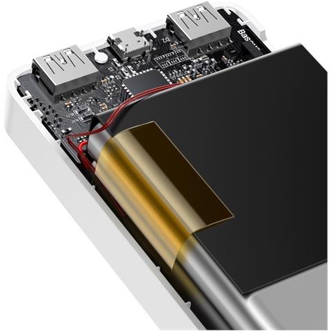 PPBD050002 batteria portatile Polimeri di litio (LiPo) 10000 mAh Bianco - Foto 5