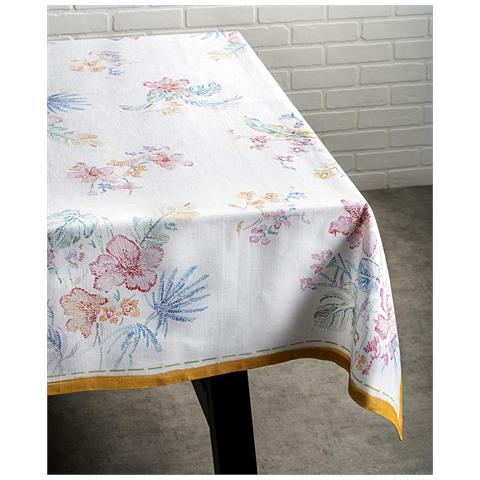 Tovagliolo Maison D'hermine In Cotone 100%, 140x180 Cm, Disegnato A Mano, Eleganza Unica - Foto 6