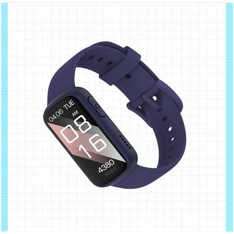 Smartwatch Con Cardiofrequenzimetro, Monitoraggio Del Sonno, Contapassi Darkblue - Foto 8