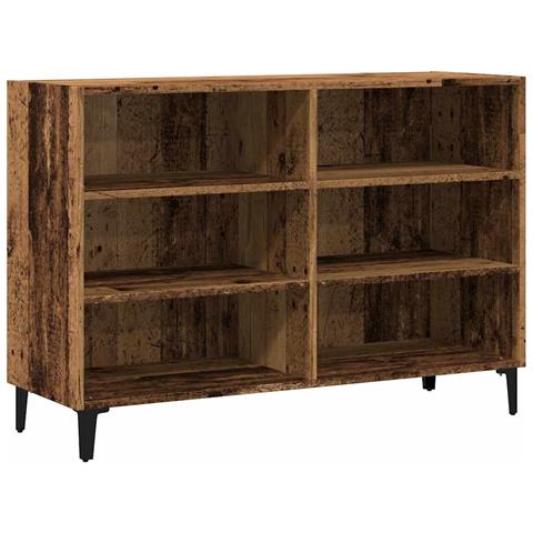 Credenza Legno Antico 103,5x35x70 Cm In Truciolato - Foto 2
