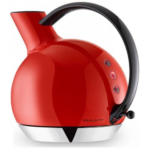 Bollitore Giulietta con Capacità 1.2 Litri Girevole 360° Potenza 2400 W Colore Rosso - Foto 1