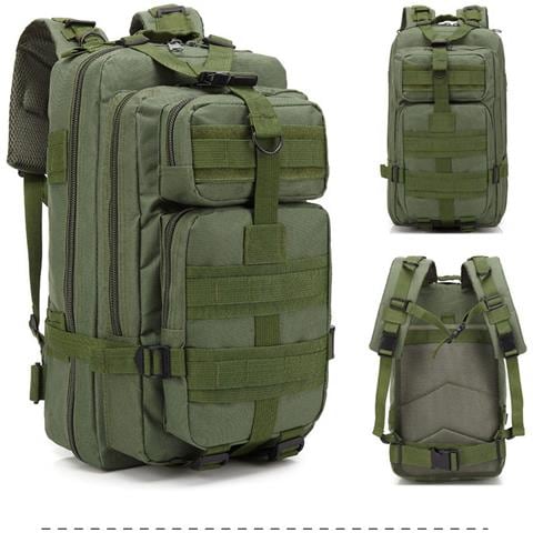 Zaino Da Escursionismo Tattico 30l Green - Foto 1