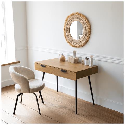 Scrivania In Legno 2 Cassetti Louis - Foto 9