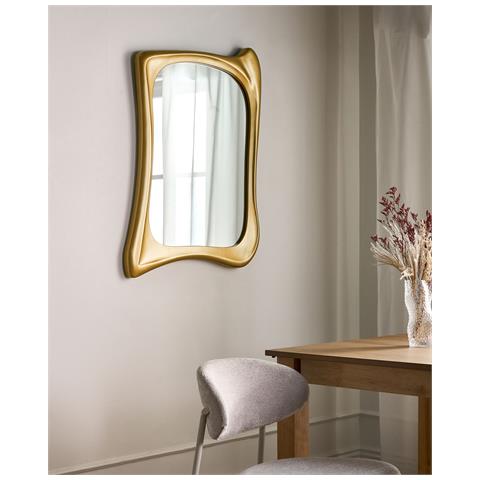 Specchio Concarneau 65 Cm 94 Cm Oro - Foto 1