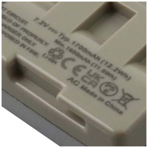 Batterie Per Videocamera Sony Np-fm50 Np-qm51 7.2v Li-ion 1700mah 12,2 Wh - Foto 2