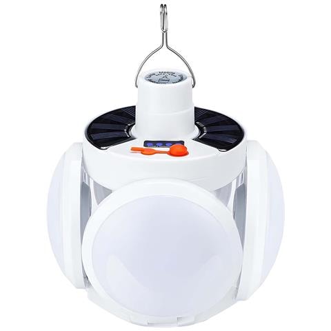Lampada Led 3w Interno / Esterno Ricarica Usb E Solare - Foto 1