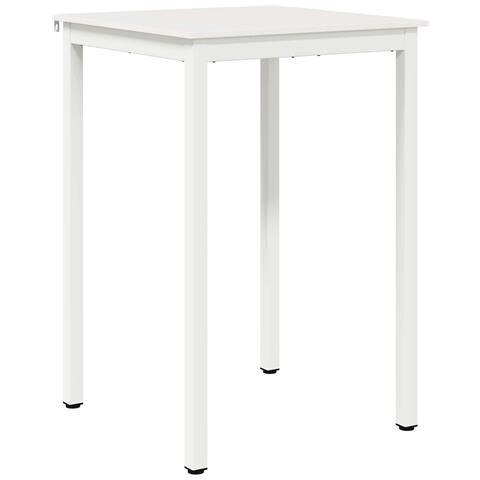 Tavolo da bar Bianco 110 x 55 x 105 cm Pino massello - Foto 1