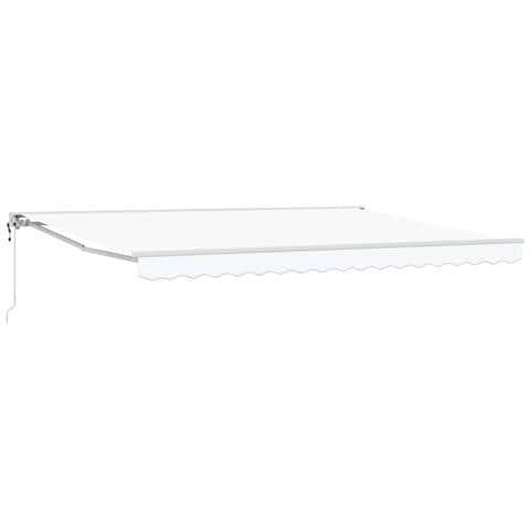 Tettuccio Elettrico Retrattile Bianco 4,5 × 3,5 m - Foto 1