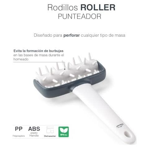 68802 - Mattarello da cucina, rullo per puntini, mattarello per pasta - Foto 3