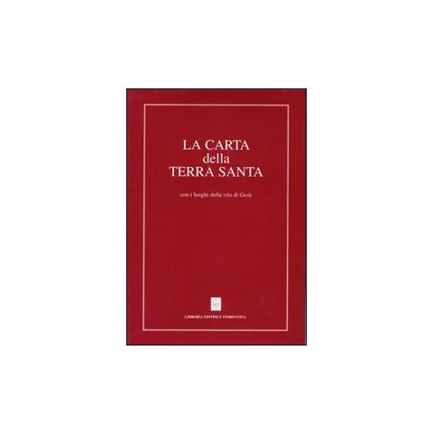 Willi Harwerth - Carta della Terra Santa con i luoghi della vita di Gesù - Foto 1