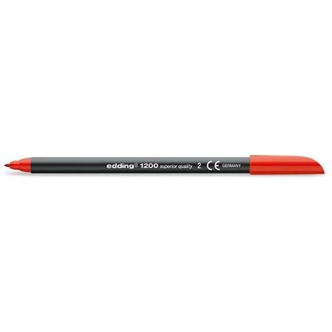 Cf10 Pennarello Fibra Conica Rosso - Foto 1