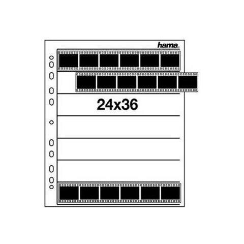 Fogli archivio per strisce di pellicola, 25 pezzi - Foto 1