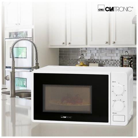 MW 791 Forno Microonde Capacità 20 Litri Potenza 700 Watt Colore Nero / Bianco - Foto 2