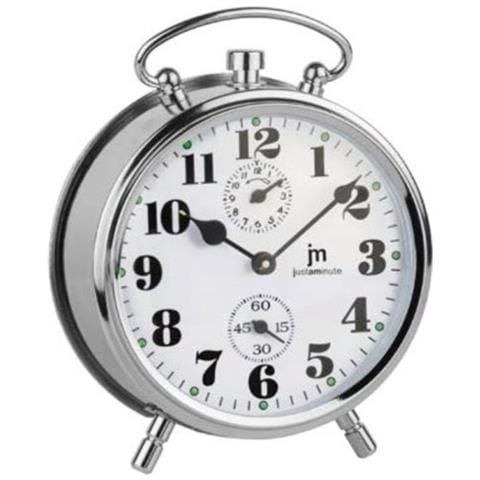 Sveglia Meccanica Jc-8001g / n Silver - Foto 1