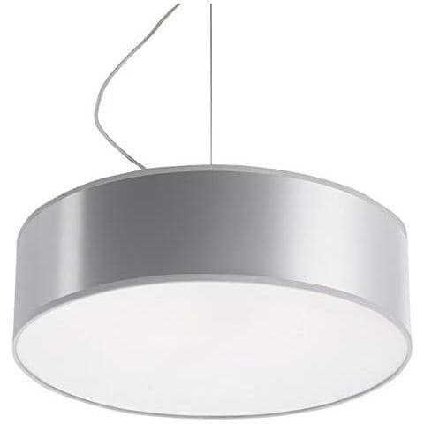 Arena 35 - Lampadario A Sospensione In Pvc, Colore: Argento - Foto 1