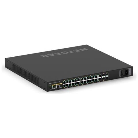 Switch Gestito GSM4230PX-100EUS con 24 Porte1G PoE+ / 480W 2x1G e 4xSFP+ Colore Nero - Foto 1