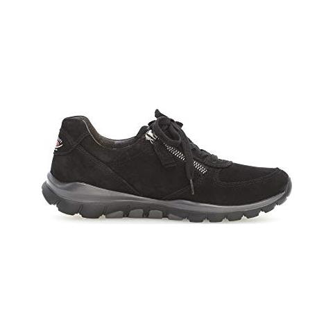 Scarpa Sportiva, Scarpe Da Ginnastica Basse Donna, Nero (black (blurossoschw) 47), 40 Ue - Foto 2