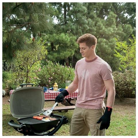 Piastra in Ghisa Smaltata per Barbecue Compatibile con la Serie Q 200/2000 - Foto 4