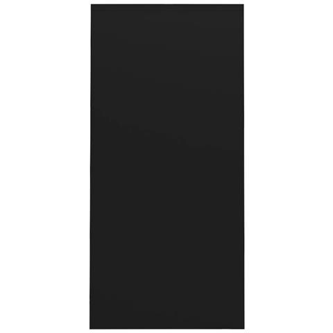 Scrivania per Portatile Nera 102,5x35x75 cm Legno Multistrato - Foto 5