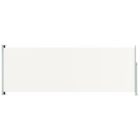 Tenda Laterale Retrattile Per Patio 220x600 Cm Crema - Foto 1