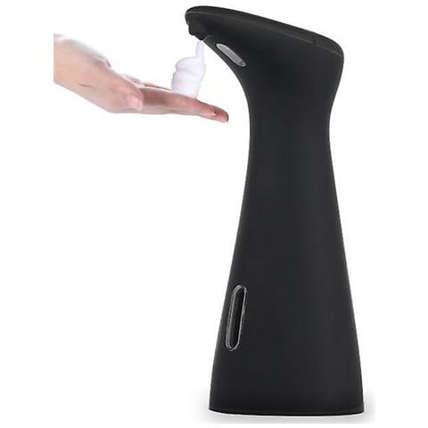 INLAW Distributore Di Sapone Automatico Liquido O Gomma Fogli Di Schiuma Intelligente A Induzione A Induzione Per La Lavatrice Della Mano Per Il Dispensatore Del Bagno Della Cucina (schiumatura Nera)