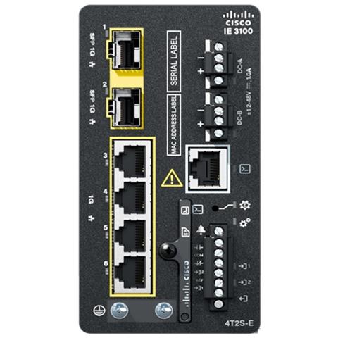 Switch di Rete Catalyst IE3100 Gestito L2 4 Porte Ethernet (10/100/1000) 2 Moduli SFP Colore Nero - Foto 1
