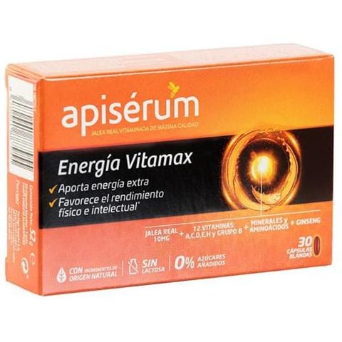 Apiserum Energia Vitamax 30 Capsule - Foto 2