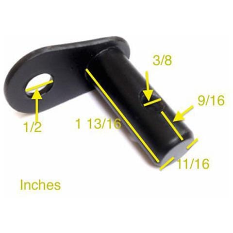 Fibbia B-lock Per Rimorchi Per Biciclette Black - Foto 4